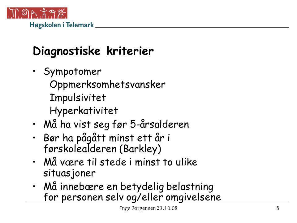 Diagnostiske kriterier