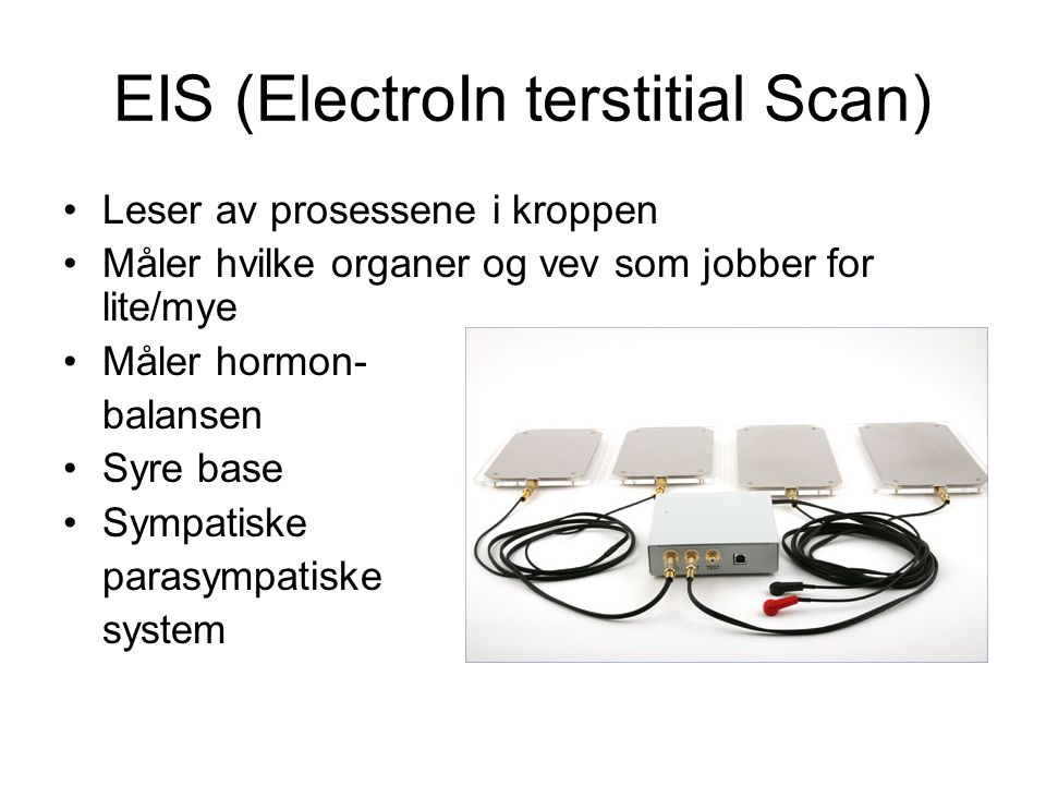 EIS (ElectroIn terstitial Scan)
