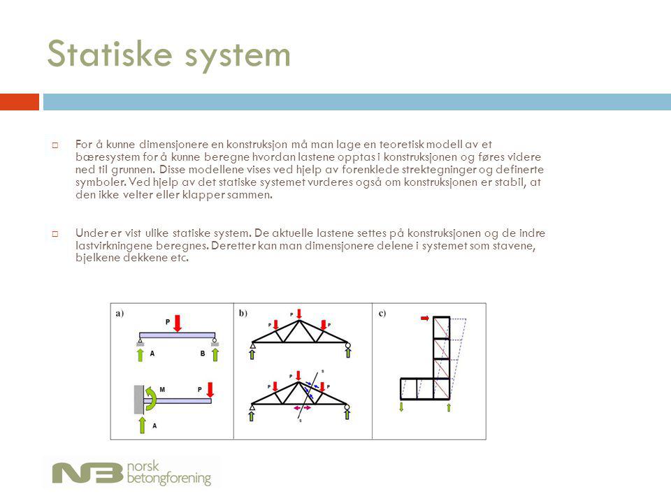 Statiske system