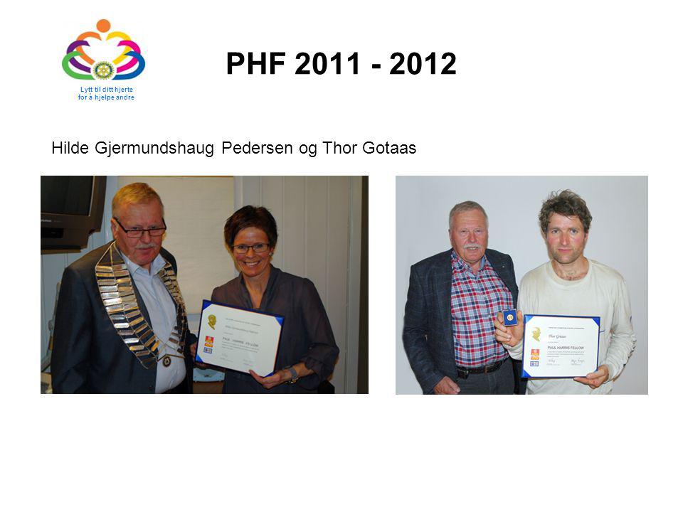 PHF Hilde Gjermundshaug Pedersen og Thor Gotaas