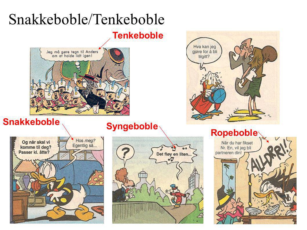 Snakkeboble/Tenkeboble