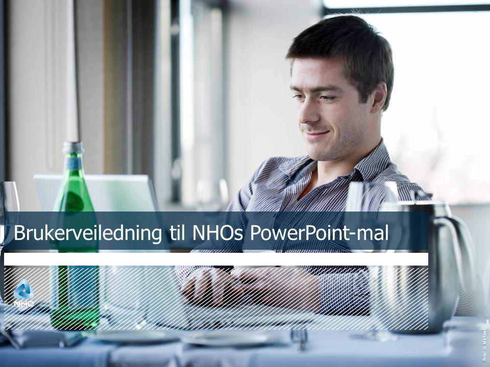 Brukerveiledning til NHOs PowerPoint-mal