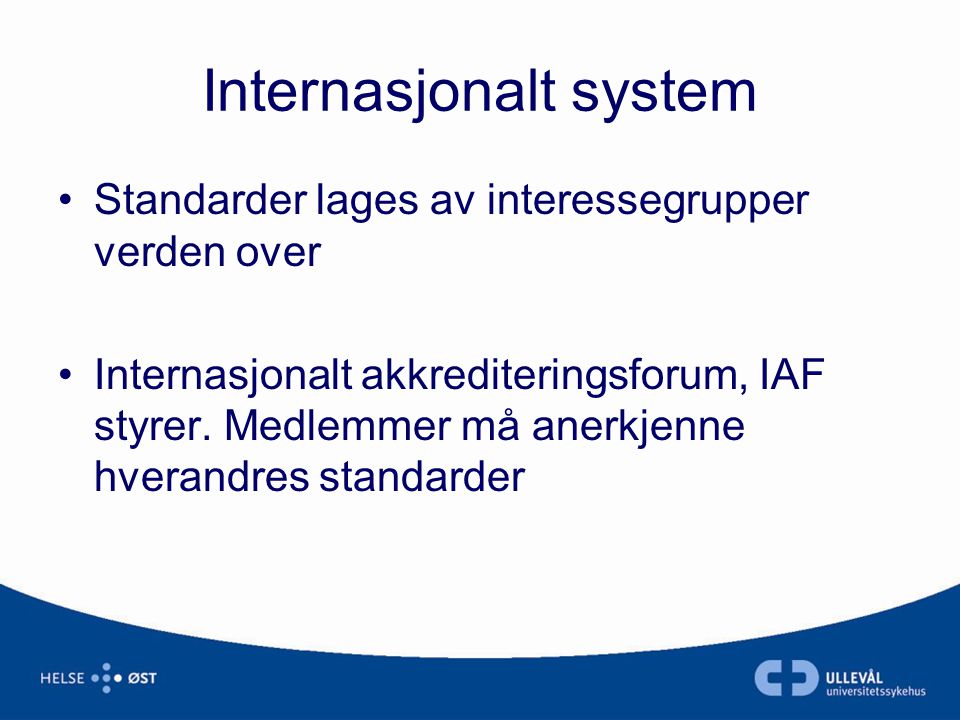 Internasjonalt system