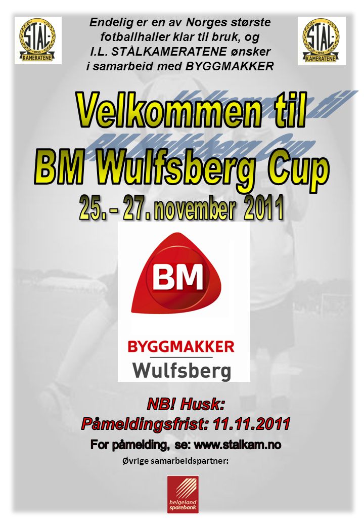 Velkommen til BM Wulfsberg Cup