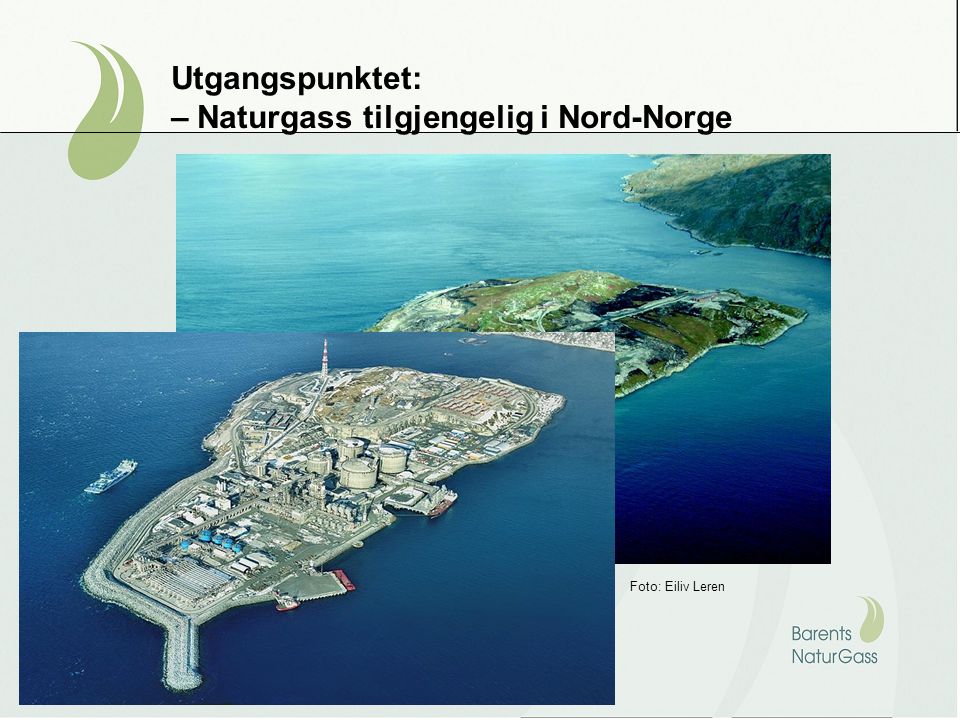 Utgangspunktet: – Naturgass tilgjengelig i Nord-Norge