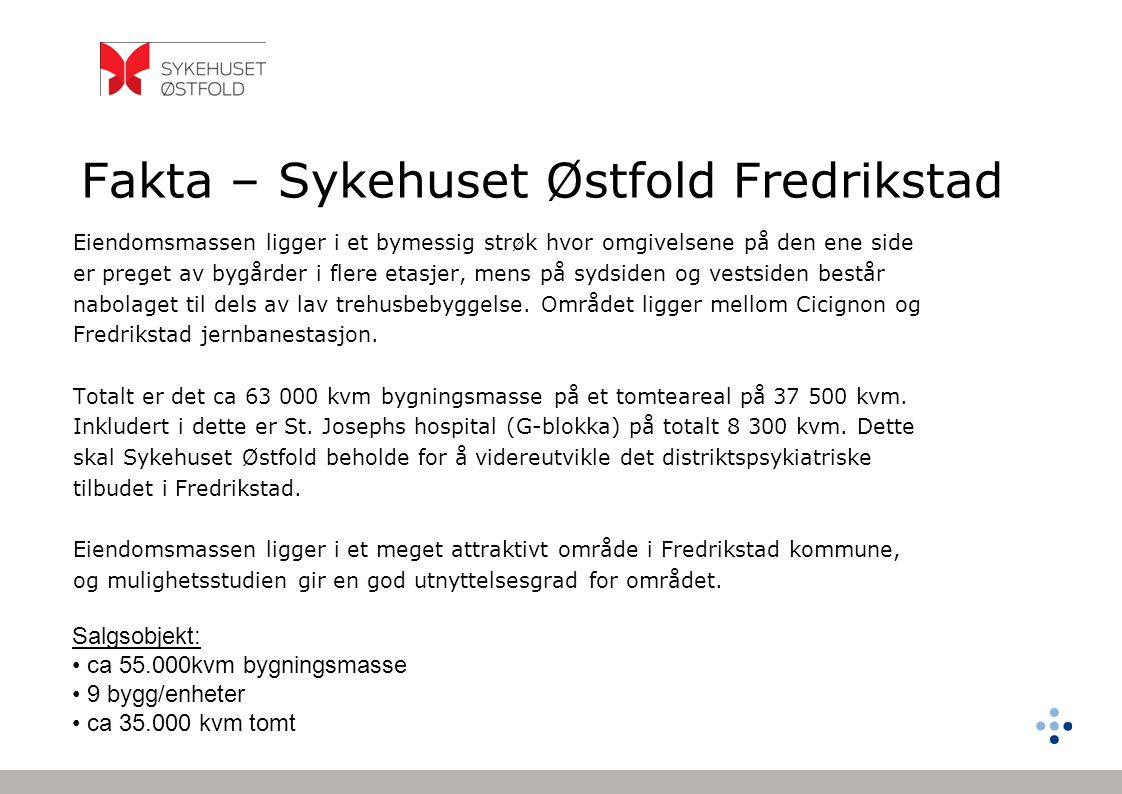 Fakta – Sykehuset Østfold Fredrikstad