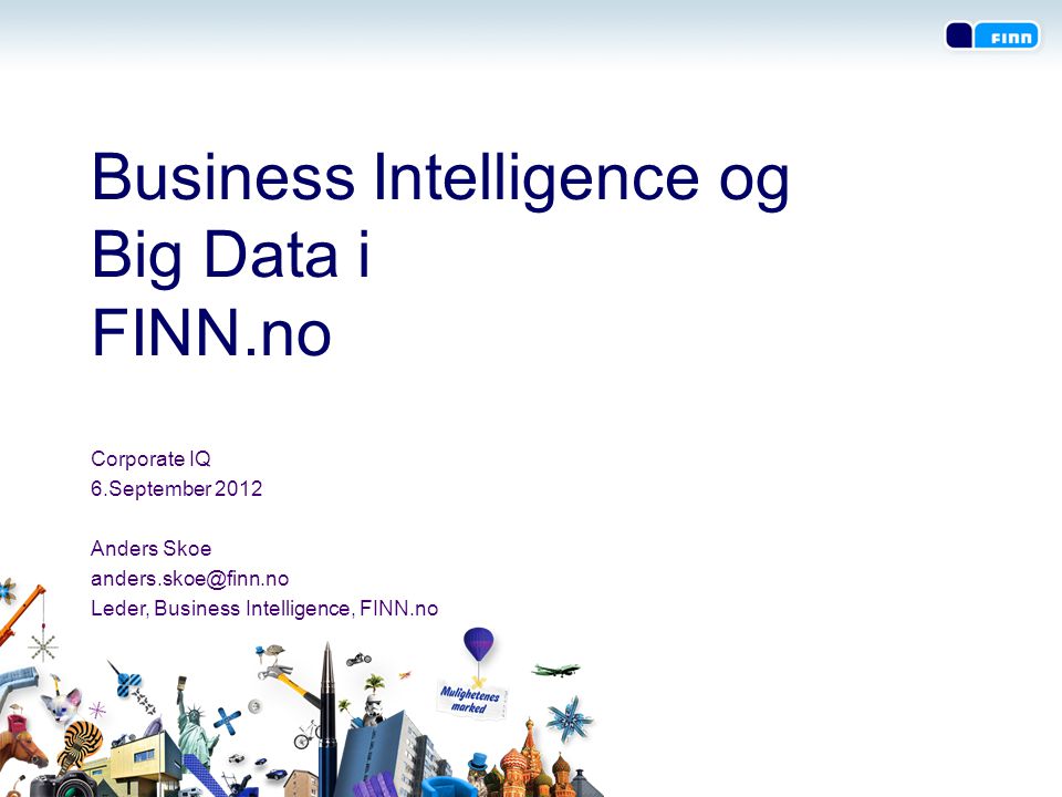 Business Intelligence og Big Data i FINN.no