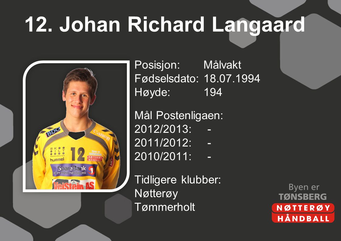 12. Johan Richard Langaard
