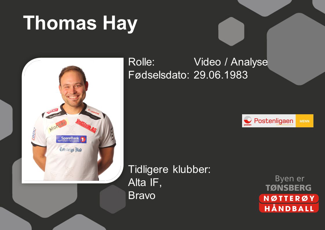 Thomas Hay Rolle: Video / Analyse Fødselsdato: