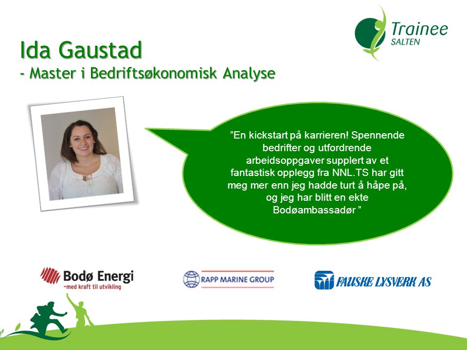 Ida Gaustad - Master i Bedriftsøkonomisk Analyse
