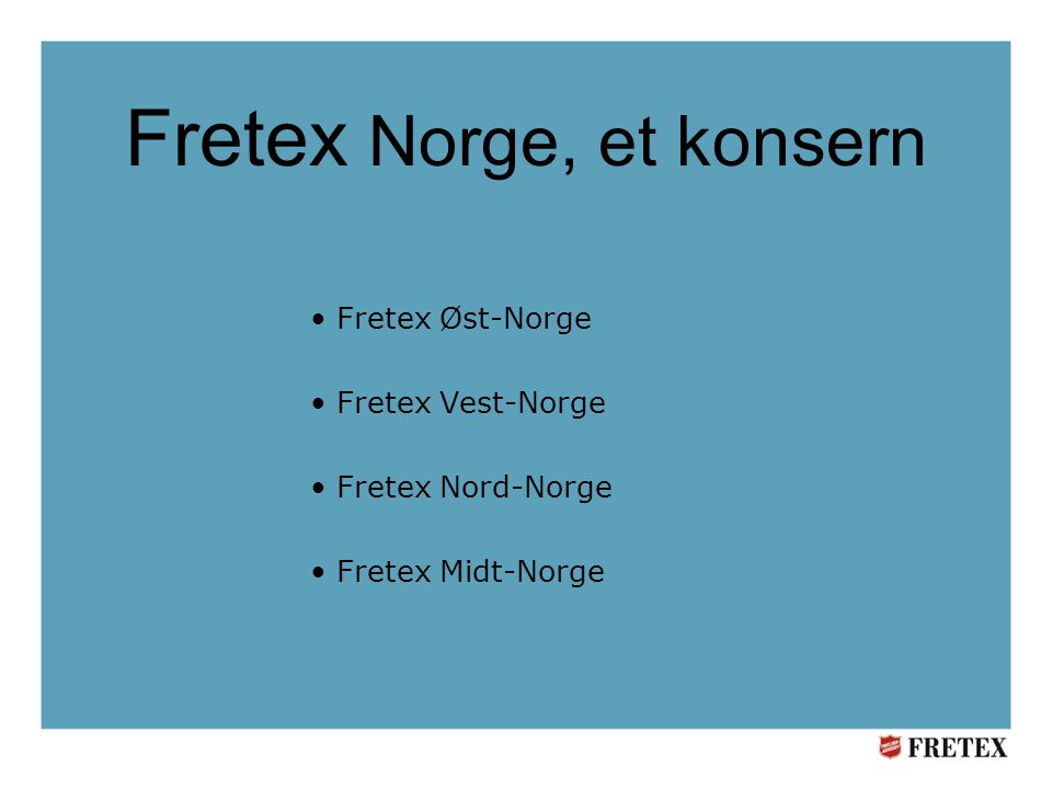Fretex Norge, et konsern