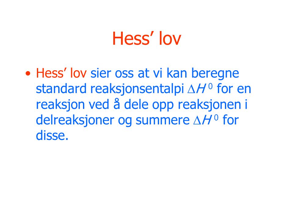Hess’ lov