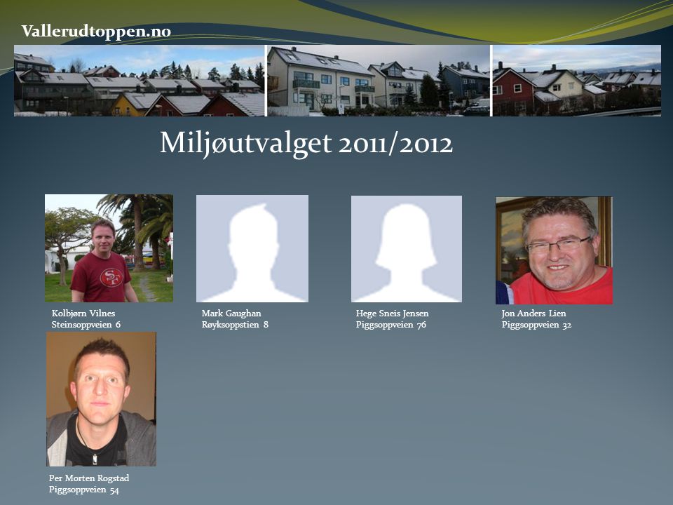 Miljøutvalget 2011/2012 Vallerudtoppen.no Kolbjørn Vilnes