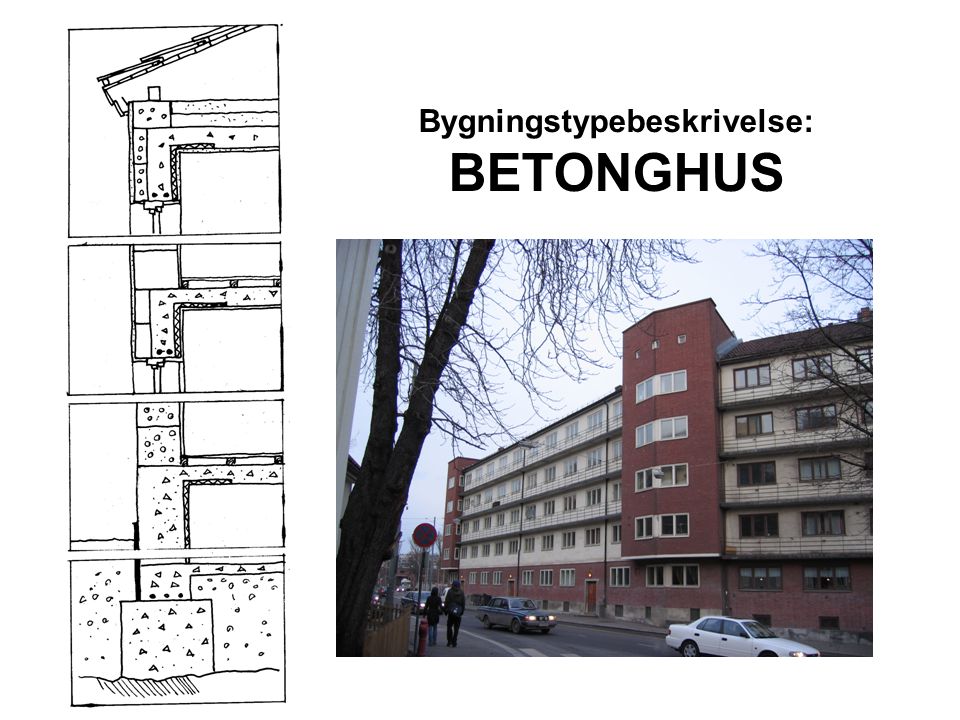 Bygningstypebeskrivelse: BETONGHUS