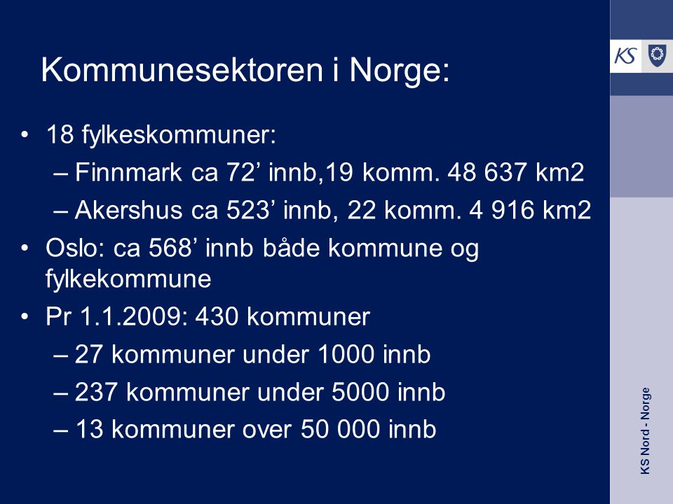 Kommunesektoren i Norge: