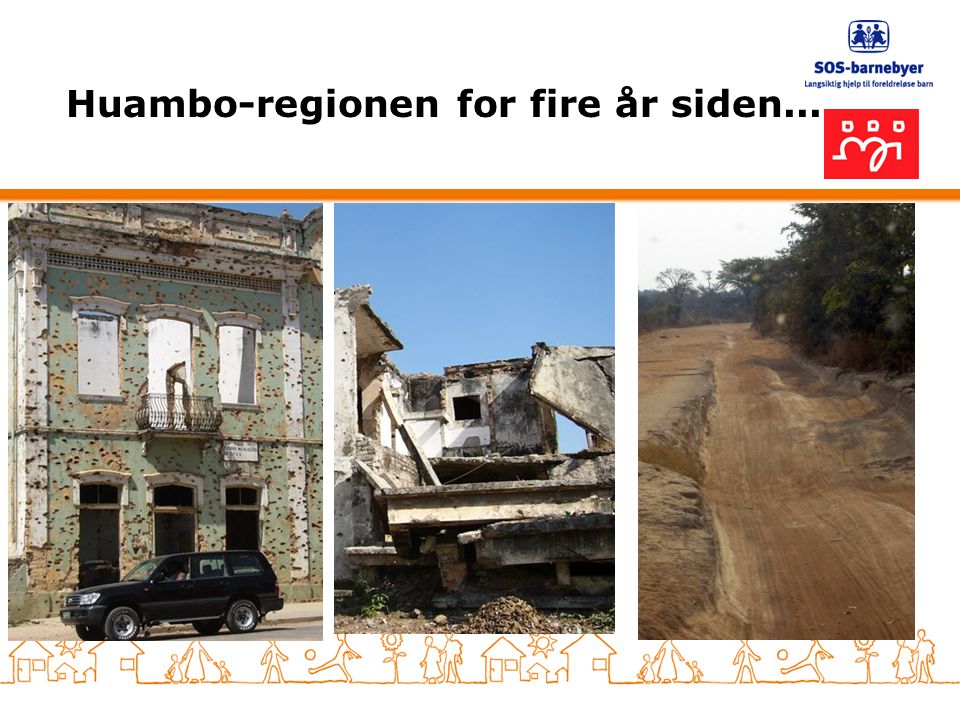 Huambo-regionen for fire år siden...