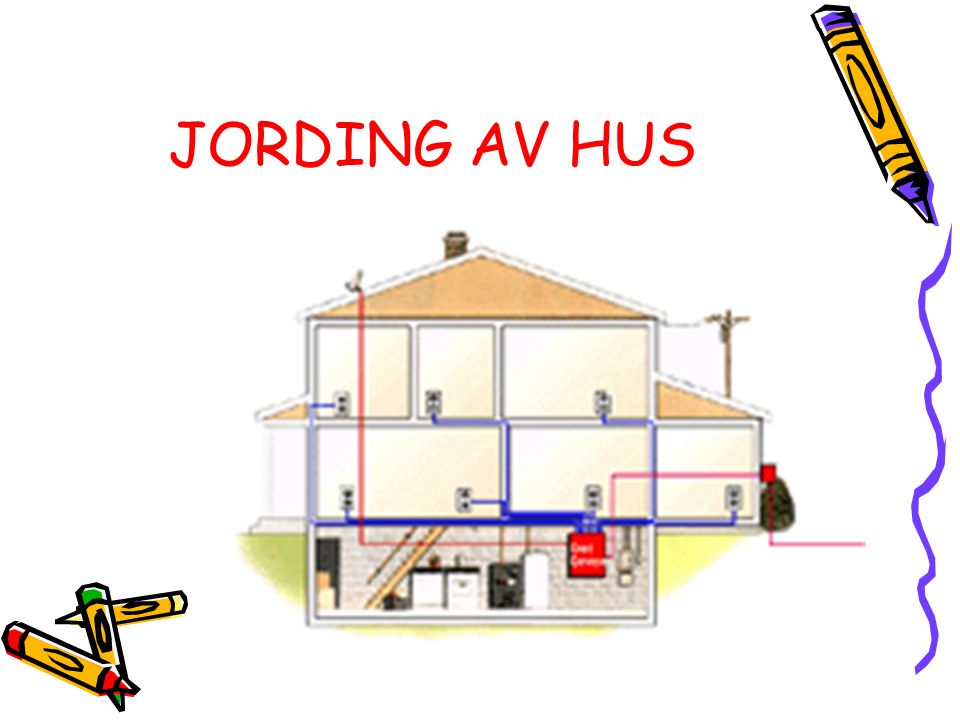 JORDING AV HUS