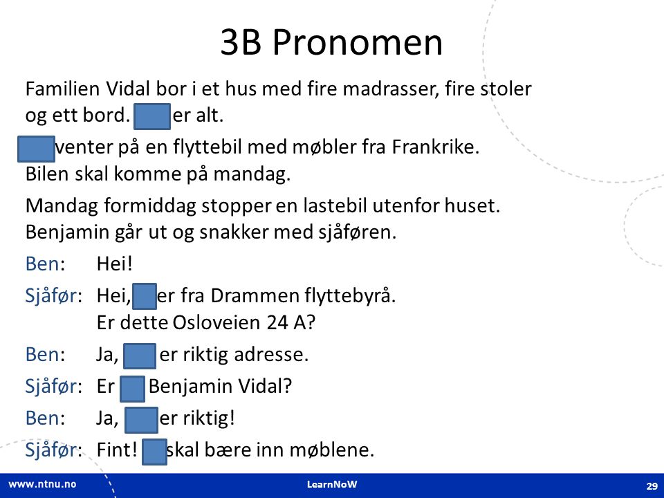 3B Pronomen