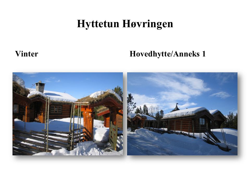 Hyttetun Høvringen Vinter Hovedhytte/Anneks 1