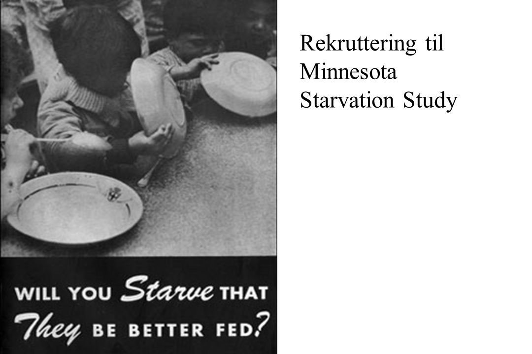 Rekruttering til Minnesota Starvation Study