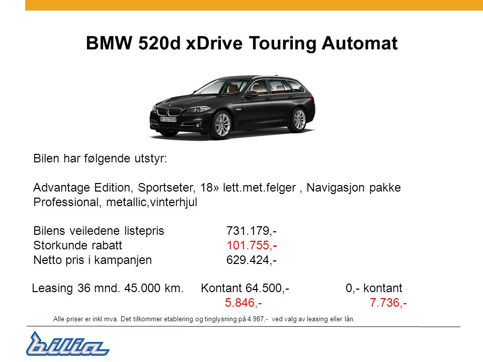 BMW 520d xDrive Touring Automat