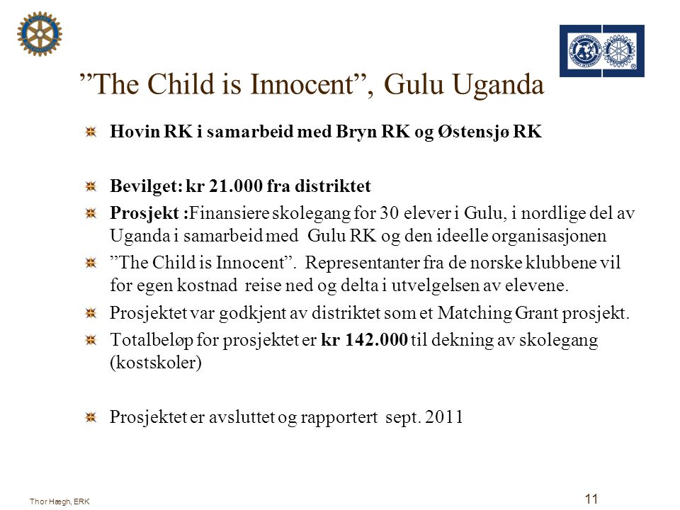 The Child is Innocent , Gulu Uganda