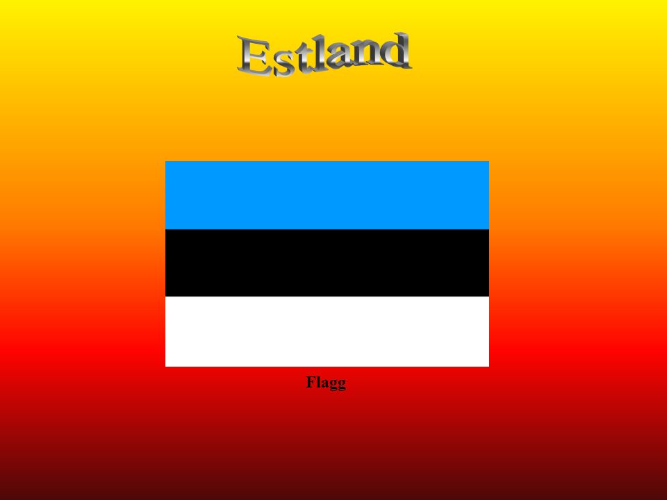 Estland Flagg