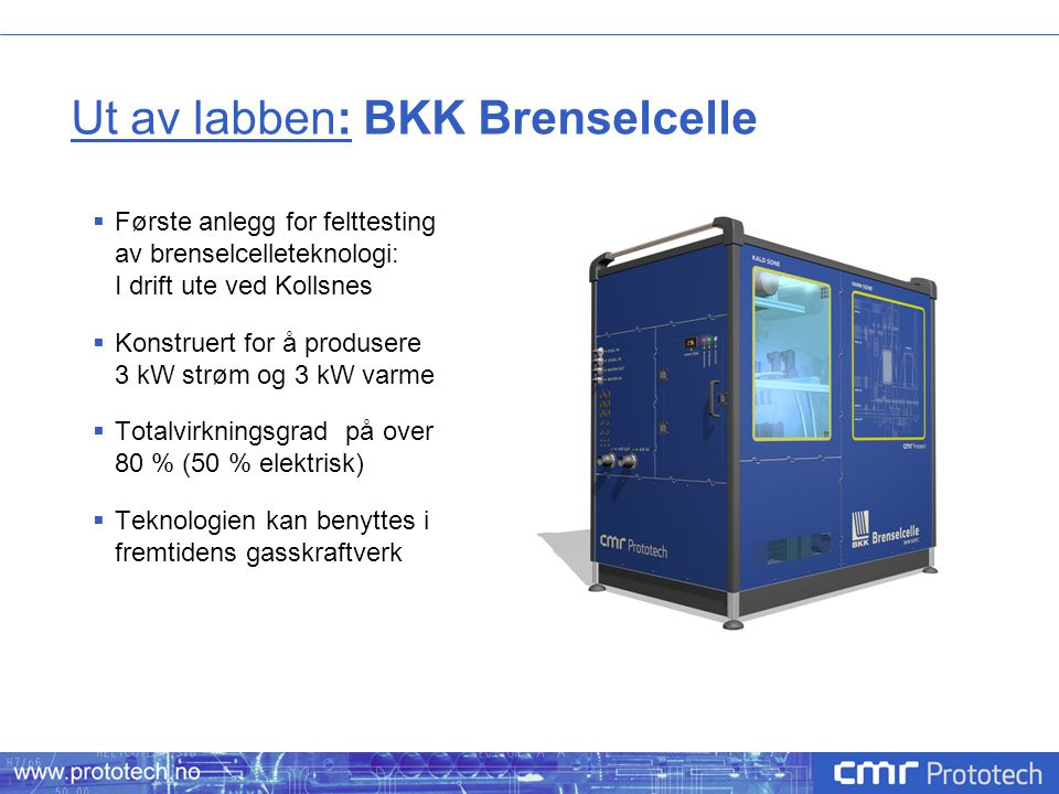Ut av labben: BKK Brenselcelle