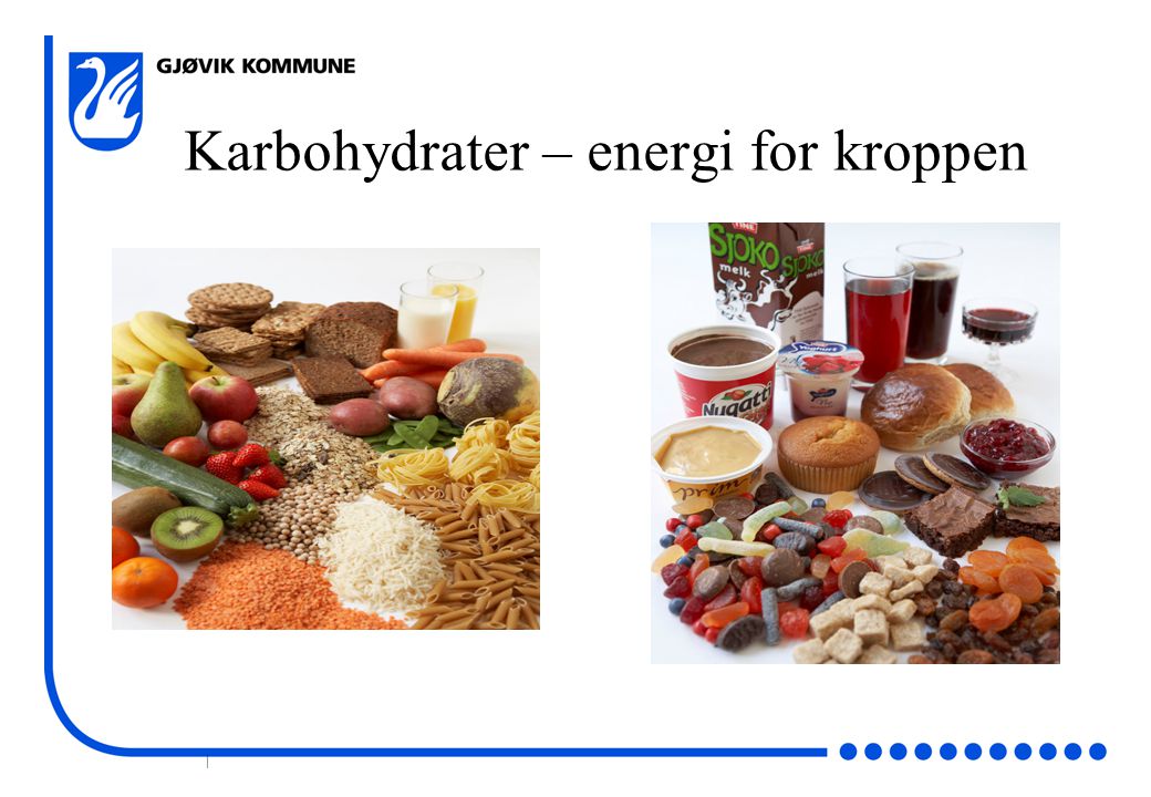 Karbohydrater – energi for kroppen