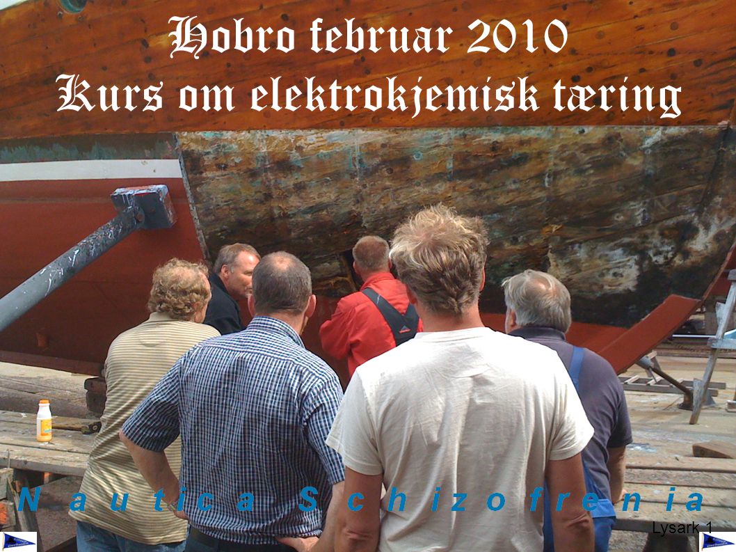 Hobro februar 2010 Kurs om elektrokjemisk tæring