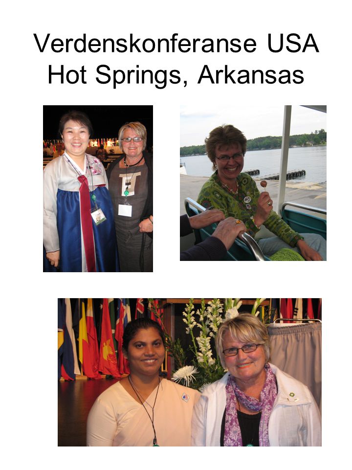 Verdenskonferanse USA Hot Springs, Arkansas