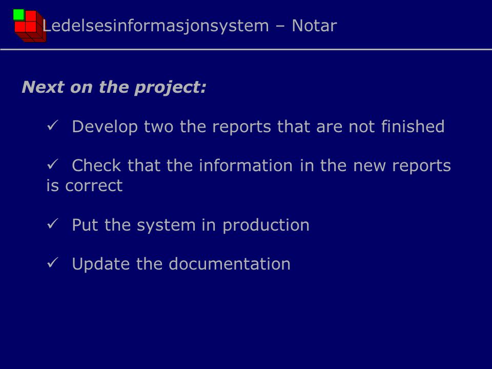 Ledelsesinformasjonsystem – Notar