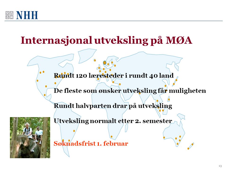 Internasjonal utveksling på MØA
