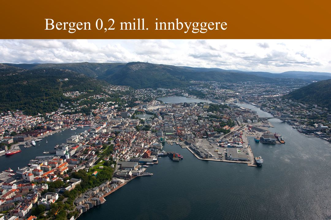 Bergen 0,2 mill. innbyggere
