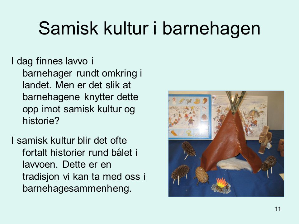 Samisk kultur i barnehagen