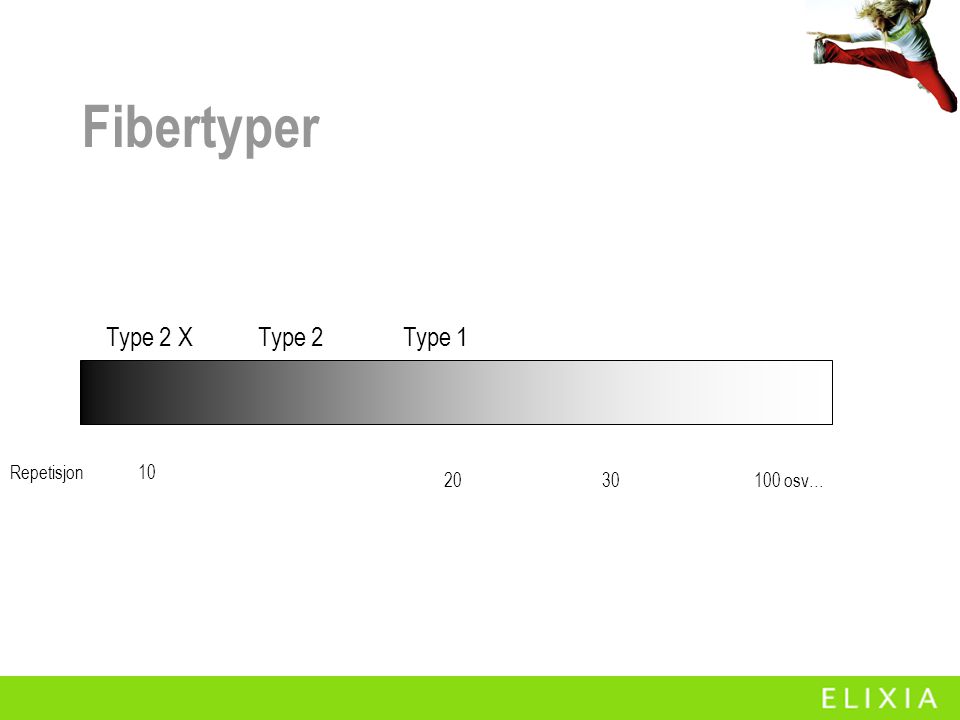Fibertyper Type 2 X Type 2 Type 1 Repetisjon osv…