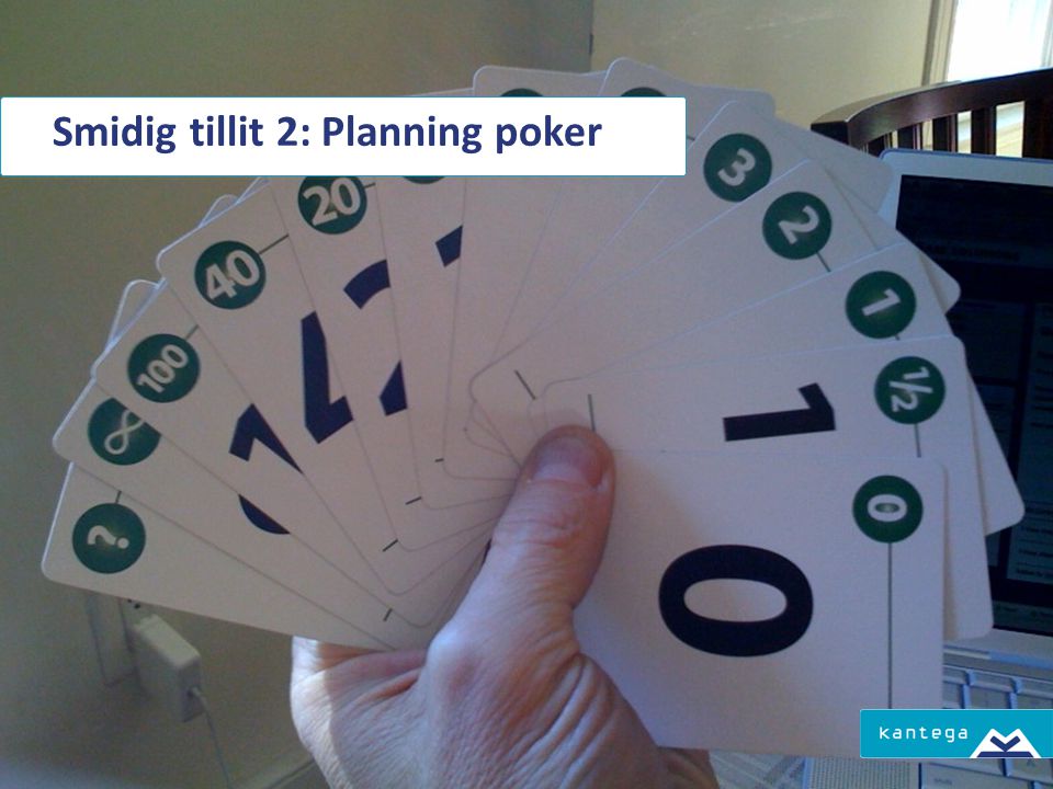 Smidig tillit 2: Planning poker