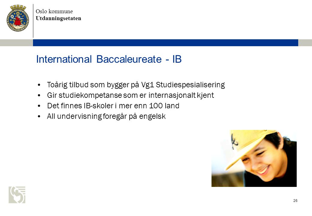 International Baccaleureate - IB