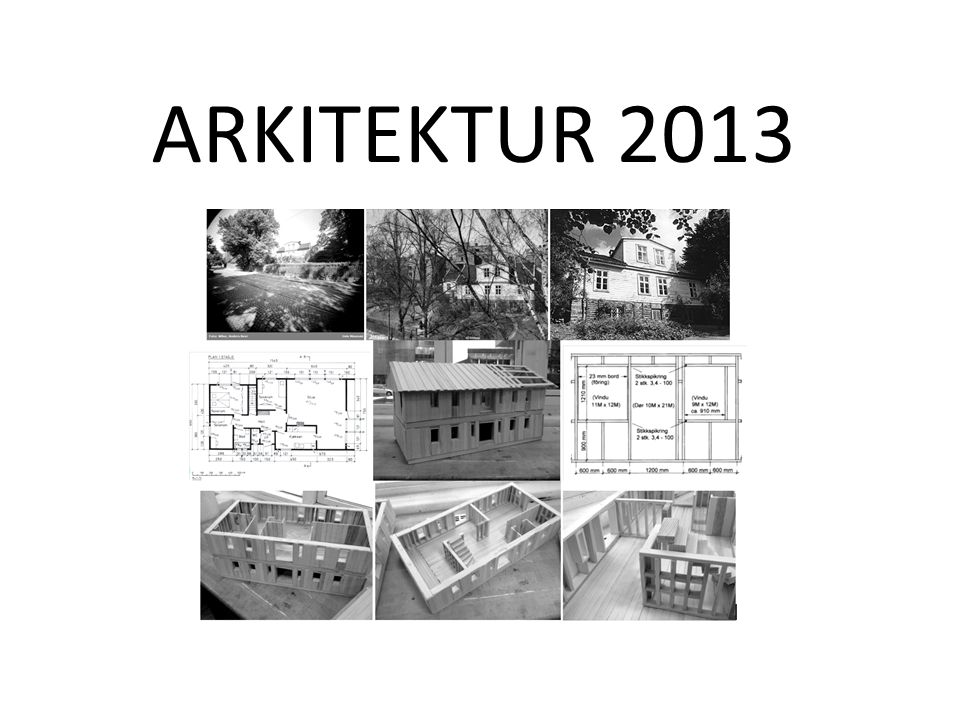 ARKITEKTUR 2013