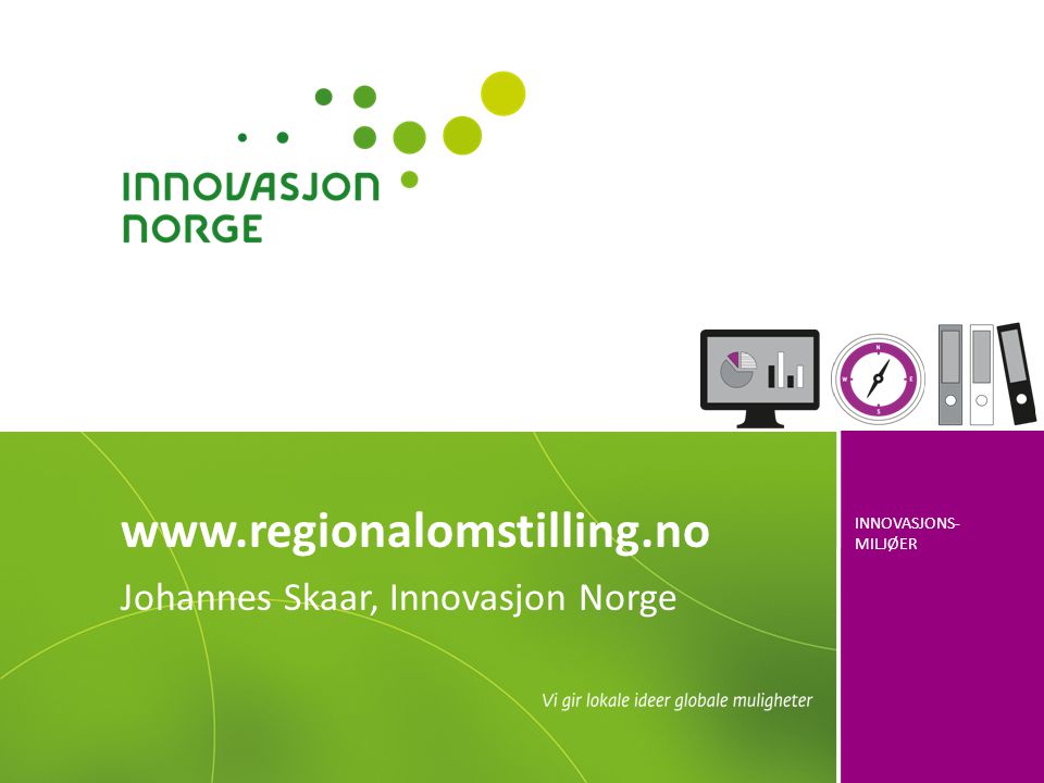 Johannes Skaar, Innovasjon Norge