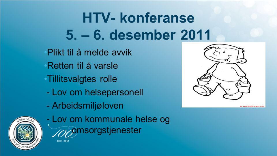 HTV- konferanse 5. – 6. desember 2011