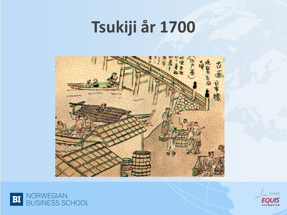 Tsukiji år 1700