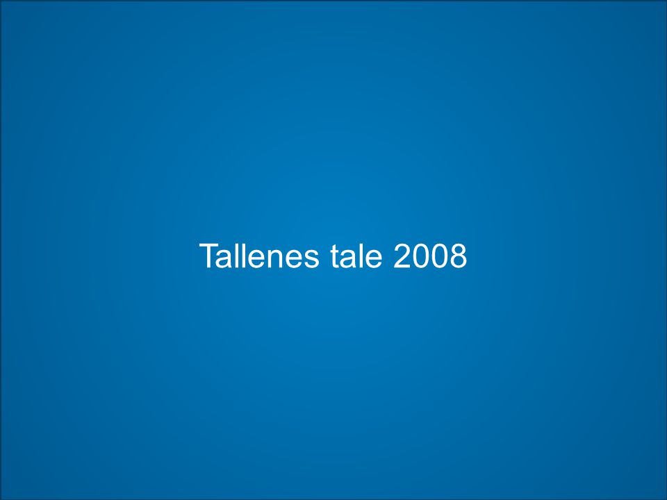 Tallenes tale 2008