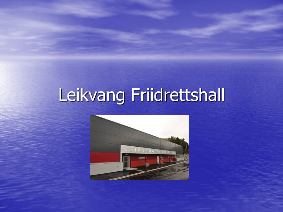 Leikvang Friidrettshall