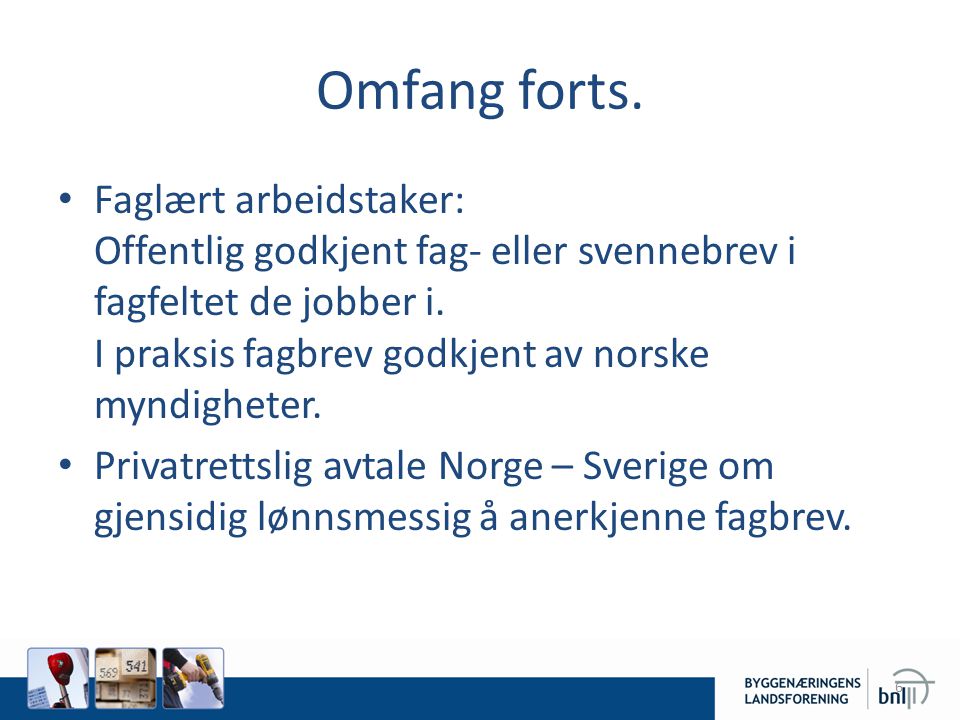 Omfang forts.