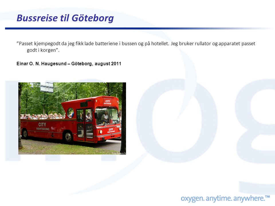 Bussreise til Göteborg