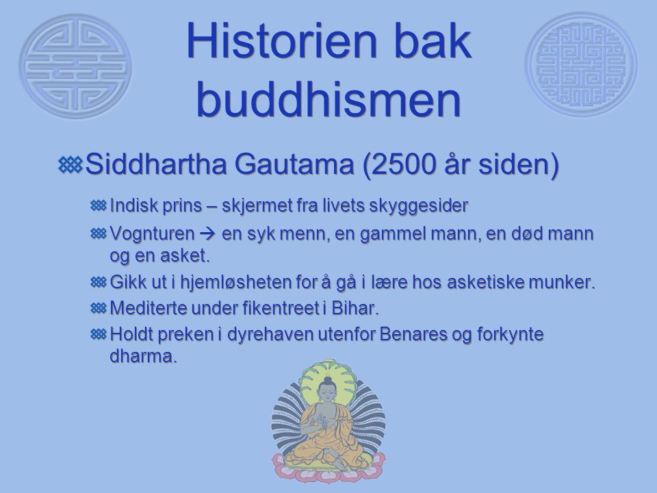 Historien bak buddhismen