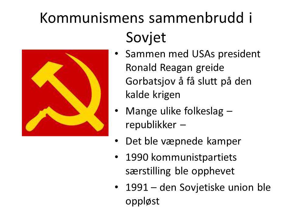 Kommunismens sammenbrudd i Sovjet