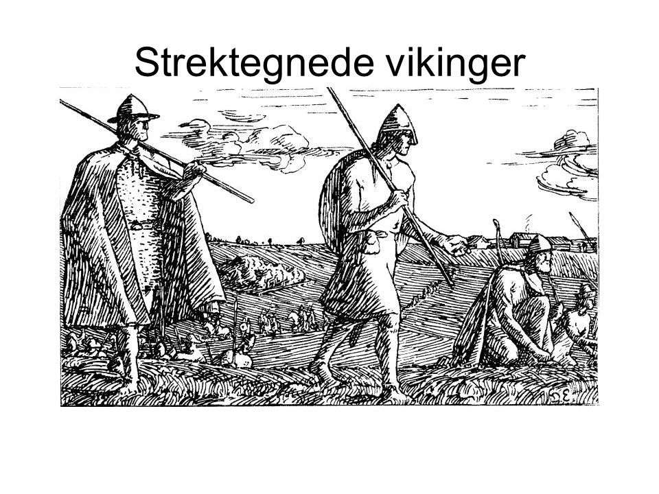 Strektegnede vikinger