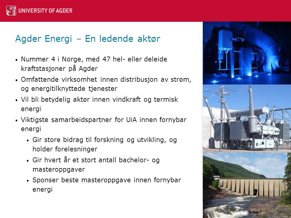 Agder Energi – En ledende aktør
